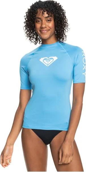 Roxy Whole Hearted Rash Vest - Azure Blue