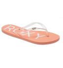 Roxy Women's Viva Jelly Flip Flop - Hot Coral - Swimoutlet.com