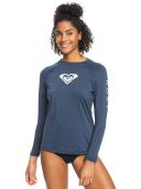 Roxy - Womens Beach Classics Long Sleeve UPF Rash Vest - Size XS