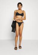 Roxy Womens Beach Classics Separate Athletic Bikini Top Black XS