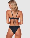 Roxy Womens Beach Classics Separate Regular Bikini Pant Black XXL