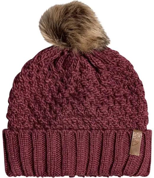 Roxy Womens Blizzard Pom Pom Beanie