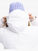 Roxy Womens Chloe Kim Snowboard Jacket White