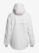 Roxy Womens Chloe Kim Snowboard Jacket White