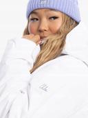Roxy Womens Chloe Kim Snowboard Jacket White