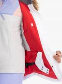 Roxy Womens Chloe Kim Snowboard Jacket White