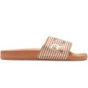 Roxy | Womens Slippy Slider Sandals - Yellow - Size 10 at Official Roxy Store