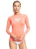 Roxy Womens Whole Hearted Long Sleeve Rashguard