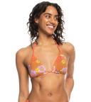Roxy x Kate Bosworth Reversible Triangle Bikini Top Sunburn Positivity