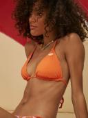Roxy x Kate Bosworth Reversible Triangle Bikini Top Sunburn Positivity