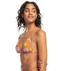 Roxy x Kate Bosworth Reversible Triangle Bikini Top Sunburn Positivity