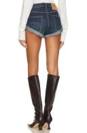 Royal Blue Bandits Low Waist Denim Short