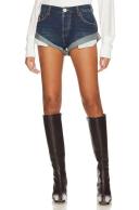 Royal Blue Bandits Low Waist Denim Short