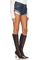 Royal Blue Bandits Low Waist Denim Short