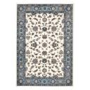 Royal Border Oriental Rug Size 120 x 170cm in White/Blue by Rug Culture