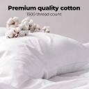 Royal Comfort King 1500TC Markle Collection Cotton Blend Quilt Cover Set - Dusk Grey