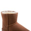 Royal Comfort UGG Slipper Boots Mens Leather Upper Wool Lining Breathable