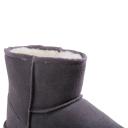 Royal Comfort UGG Slipper Boots Mens Leather Upper Wool Lining Breathable (8-9) Beige