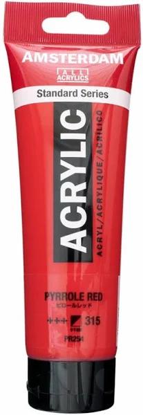 Royal Talens : Amsterdam Standard : Acrylic Paint : 120ml : Pyrrole Red