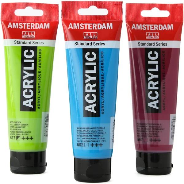 Royal Talens Amsterdam Standard Acrylic Paint 250Ml-Sky Blue Light