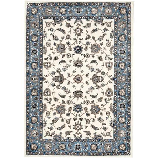 Royal White Border Oriental Rug