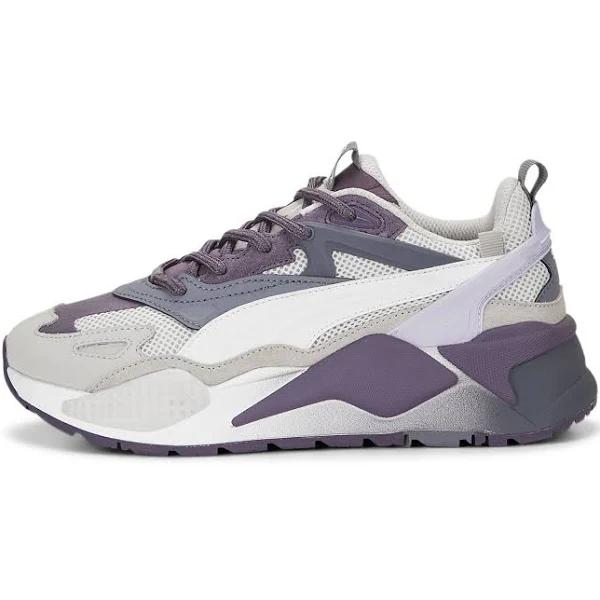 RS-X Efekt Gradient Unisex Sneakers in Feather Gray/Purple Charcoal, Size 6.5 by Puma