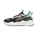 RS-X Reinvention Unisex Sneakers in Black/Rose Dust, Size 7.5 by Puma