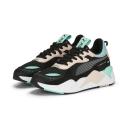 RS-X Reinvention Unisex Sneakers in Black/Rose Dust, Size 7.5 by Puma