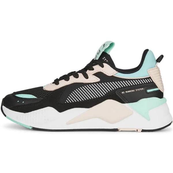 RS-X Reinvention Unisex Sneakers in Black/Rose Dust, Size 9.5 by Puma