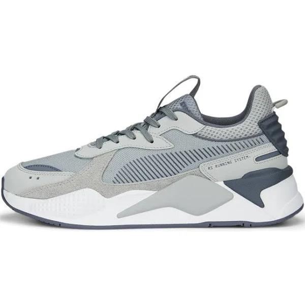 RS-X Suede Unisex Sneakers in Cool Mid Gray/Harbor Mist, Size 11 by Puma