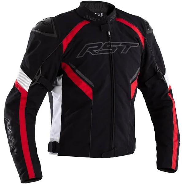 RST Sabre Airbag CE Textile Jacket (Black/White/Red)