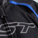 RST Sabre Airbag Motorcycle Textile Jacket, black-grey-yellow, Size M