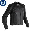 RST Sabre CE Airbag Leather Jacket - Black