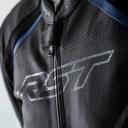 RST Sabre CE Airbag Leather Jacket - Black/Red
