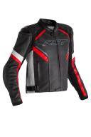 RST Sabre CE Airbag Leather Jacket - Black/Red