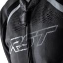 RST Sabre CE Airbag Leather Jacket - Black/White