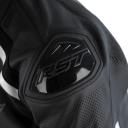 RST Sabre CE Airbag Leather Jacket - Black/White