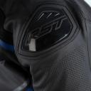RST Sabre CE Leather Jacket - Black/Blue