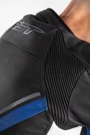 RST Sabre CE Leather Jacket - Black/Blue