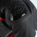 RST Sabre CE Leather Jacket - Black/Red