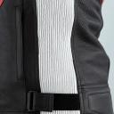 RST Sabre CE Leather Jacket - Black/Red