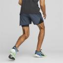 Run 2-in-1 Men's 5" Running Shorts in Dark Night/Black, Size 2XL, Polyester by Puma