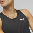 Run Men's Cloudspun Singlet in Black, Size Small, Polyester/Elastane by Puma
