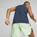 Run Men's Cloudspun Singlet in Dark Night, Size Large, Polyester/Elastane by Puma
