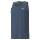 Run Men's Cloudspun Singlet in Dark Night, Size Large, Polyester/Elastane by Puma