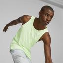 Run Men's Cloudspun Singlet in Fizzy Lime, Size XL, Polyester/Elastane by Puma