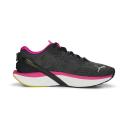 Run XX Nitro Wns Women's Running Shoes in Black/Ravish/Fresh Pear, Size 6.5 by Puma