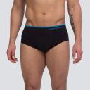 Runderwear Black Running Briefs