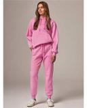 Running Bare Womens Legacy Pullover Hoodie Pink L