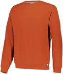 Russell Athletic 698HBM Dri-Power Fleece Crew Sweatshirt - Burnt Orange - L